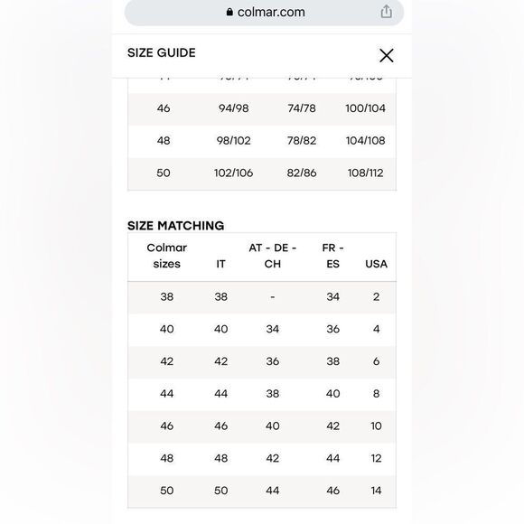 Colmar iridescent down warm jacket with fixed hood natural 🪶 feather pudding 42 - Picture 16 of 16